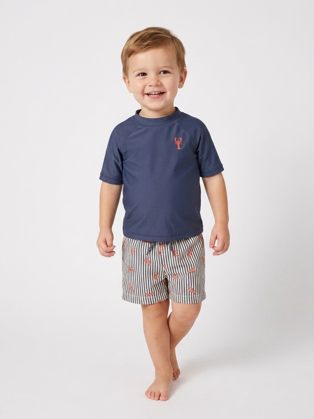🎉 (18m) C&C California Toddler Boys 2PC Swim Set